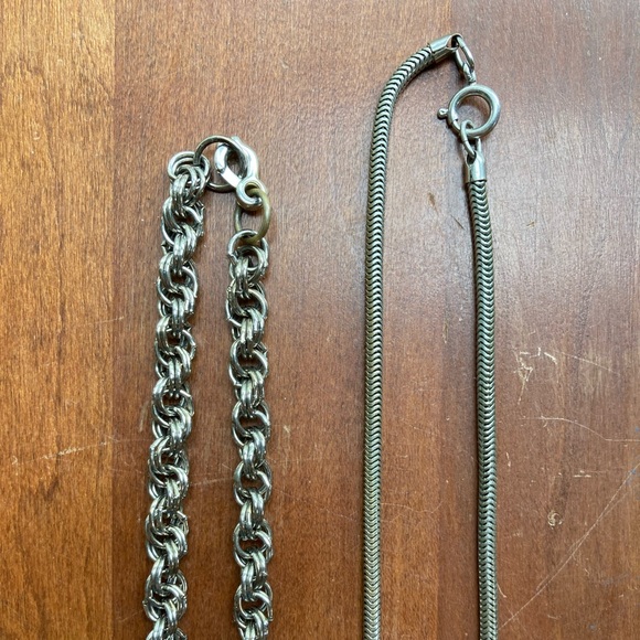 Vintage Silver Statement Chain or CHAINS! - Picture 5 of 9